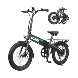 Gotrax R1 20" Folding Electric Bike with 40 Miles Range by 48V Battery, 20Mph Power by 350W, Weighs for $612