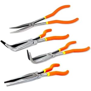 Neiko 4-Piece Long-Reach Needle Nose Pliers Set. That's the lowest price we could find by $10.