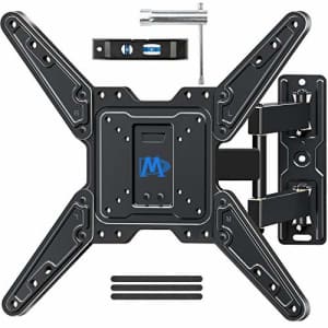 Mounting Dream Full Motion TV Wall Mount for Most 26-55 Inch TVs, Wall Mount for TV with Swivel for $30