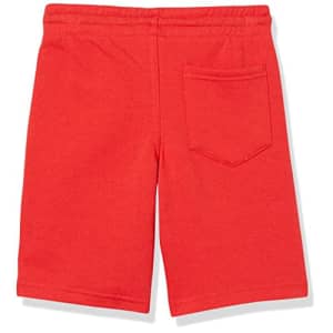 Calvin Klein Boys' Little Logo Waistband Sweat Short, Racing Red 22, 5 for $13 Calvin Klein Boys' Little Logo Waistband Sweat Short, Racing Red 22, 5 for $13