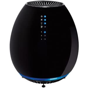 Holmes HEPA-Type Small Room Air Purifier, 112 Sq. Ft. Coverage, 11-3/8" x 9-3/8", Black for $75