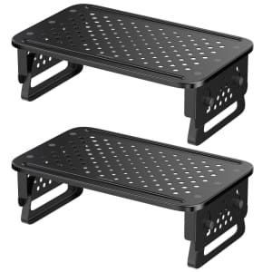 Atumtek Monitor Riser 2-Pack for $24