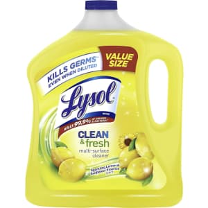 Lysol Multi-Surface Cleaner 90-oz. Bottle for $6