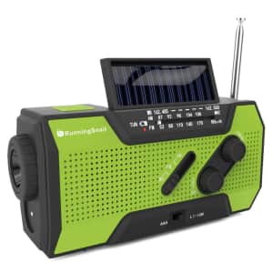 RunningSnail Solar Crank Weather Radio for $19 RunningSnail Solar Crank Weather Radio for $19