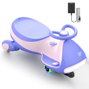 Teoayeah N7 6V Classic Electric Wiggle Car for $70