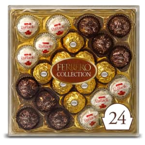 Ferrero Rocher Assorted Chocolate 24-Pack: $9.66 w/ Subscribe & Save Ferrero Rocher Assorted Chocolate 24-Pack: $9.66 w/ Subscribe & Save