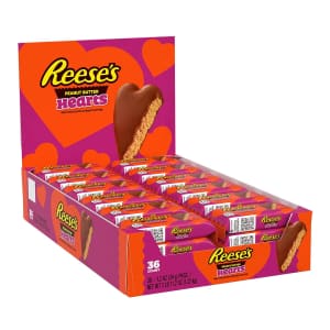 Reese's Milk Chocolate Peanut Butter Hearts 36ct for $26