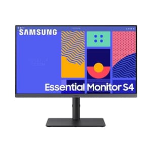 SAMSUNG 27-Inch S43GC Series Business Essential Computer Monitor, IPS Panel, Height Adjustable for $199