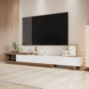 Quoint 100.4" Extendable Media Console for $563