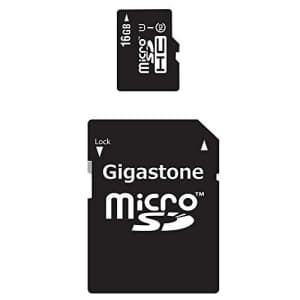 Gigastone 16GB 90MB/s (U1), Micro SD Card with Adapter [MicroSD for Samsung Galaxy Android Phone, for $13 Gigastone 16GB 90MB/s (U1), Micro SD Card with Adapter [MicroSD for Samsung Galaxy Android Phone, for $13