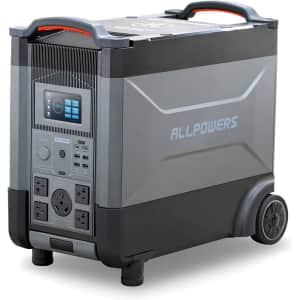 AllPowers R4000 3,600Wh LiFePO4 Expandable Portable Home Power Station for $1,649
