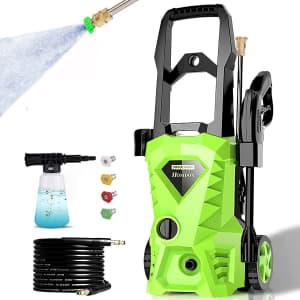 Homdox 1,500 PSI Electric Pressure Washer for $90 Homdox 1,500 PSI Electric Pressure Washer for $90