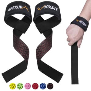 Apexup Padded Neoprene Lifting Straps for $7 Apexup Padded Neoprene Lifting Straps for $7