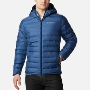 Columbia Men's Lake 22 Down Hooded Jacket for $88
