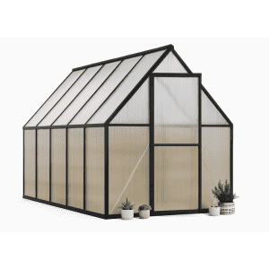 Garvee 6'x11' Aluminum-Framed Polycarbonate Greenhouse for $299 Garvee 6'x11' Aluminum-Framed Polycarbonate Greenhouse for $299