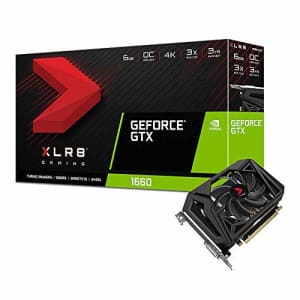 PNY GeForce GTX 1660 6GB XLR8 Gaming Overclocked Edition Graphics Card for $559