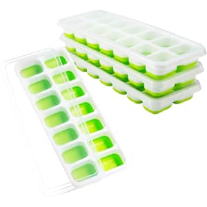 Omorc Ice Cube Trays 4-Pack for $6 Omorc Ice Cube Trays 4-Pack for $6