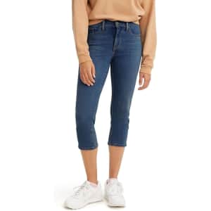Levi's Women's 311 Shaping Capri Jeans for $16