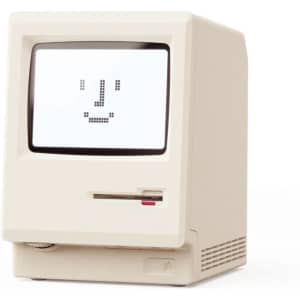 Giissmo Maclock WB-8 Retro Pixel Alarm Clock w/ LCD Display for $17