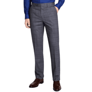 Michael Kors Men's Plaid Classic-Fit Wool-Blend Stretch Suit Separate Pants for $30