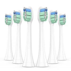 Keosaa Replacement Heads 6-Pack for Philips Sonicare Toothbrush for $9