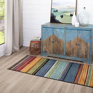 Mohawk Home Rainbow Multicolor New Wave Area Rug (2' x 8') for $33 Mohawk Home Rainbow Multicolor New Wave Area Rug (2' x 8') for $33