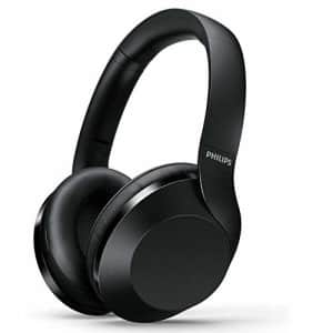 Philips Noise Cancelling Headphones Wireless Bluetooth Over The Ear Headphones with Mic and Google for $130