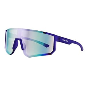 Easton Women's Ghost Shield Sports Sunglasses, Purple, 128 mm for $22