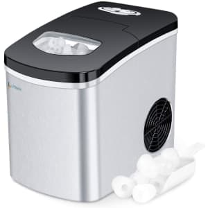 Litboos 26-Lb. Countertop Ice Maker for $94 Litboos 26-Lb. Countertop Ice Maker for $94