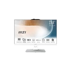 MSI Modern AM242TP AIO Desktop, 23.8" FHD Touchscreen, Intel Core i5-1240P, 8GB Memory, 512GB SSD, for $796