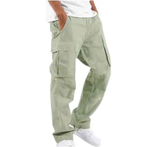 Men's Cargo Pants for $10