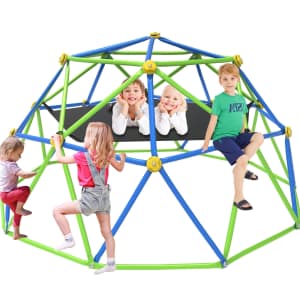 GVDV Kids' 10-Foot Dome Climber Jungle Gym for $140 GVDV Kids' 10-Foot Dome Climber Jungle Gym for $140