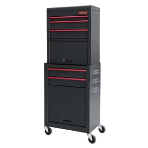 Hyper Tough 20" 5-Drawer Rolling Tool Chest & Cabinet Combo for $119