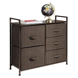 mDesign Storage Dresser Furniture Unit - Large Standing Organizer Chest for Bedroom, Office, Living for $60