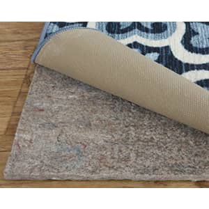 Mohawk Rug Pad Central Felt Rubber All Surface Non-Slip Rug Pad, 8' x 10', Brown for $128