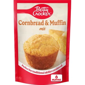Betty Crocker 6.5-oz. Cornbread and Muffin Mix 9-Pack for $4