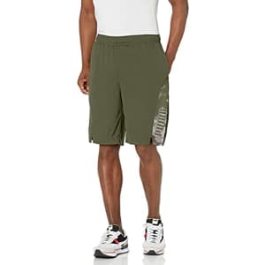 PUMA Men's Train 10" Session Shorts, Thyme, S for $24 PUMA Men's Train 10" Session Shorts, Thyme, S for $24
