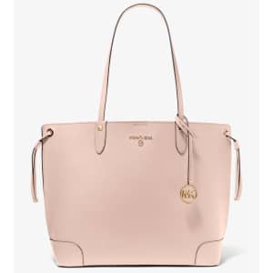 Michael Michael Kors Edith Large Saffiano Leather Tote Bag for $89