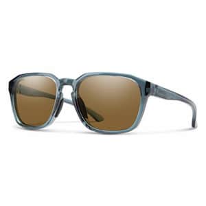 Smith Contour Sunglasses Crystal Stone Green/ChromaPop Polarized Brown for $95