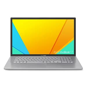ASUS VivoBook 17 K712EA Thin and Light Laptop, 17.3 FHD Display, Intel Core i7-1165G7, 16GB DDR4 for $650