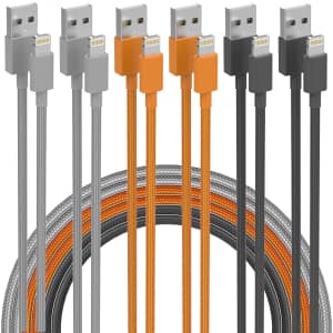 Lightning Cable 6-Pack for $3 Lightning Cable 6-Pack for $3