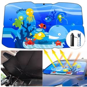 Sharpai Car Windshield Shade for $12 Sharpai Car Windshield Shade for $12