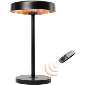 East Oak 1,500W Table-Top Patio Heater for $60