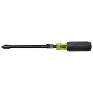 Klein Tools 32215 1/4-Inch Slotted Screw-Holding Screwdriver, 7-Inch Length with Cushion Grip Handle for $18