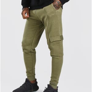 Boohoo Men's Skinny Fit Cargo Joggers for $13 Boohoo Men's Skinny Fit Cargo Joggers for $13