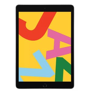 Unlocked 7th-Gen. Apple iPad 10.2" 32GB WiFi + Cellular Tablet (2019) for $185