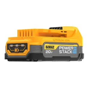 DeWalt 20V MAX XR Powerstack Lithium Ion Battery for $53 DeWalt 20V MAX XR Powerstack Lithium Ion Battery for $53