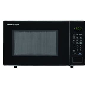 SHARP Black Carousel 1.4 Cu. Ft. 1000W Countertop Microwave Oven (ISTA 6 Packaging), Cubic Foot, for $199