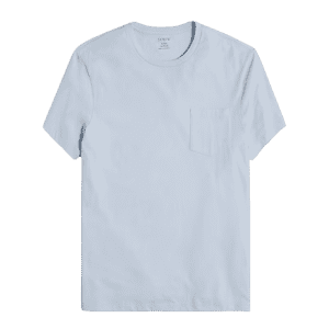 J.Crew Factory Men's Washed Jersey Pocket Tee for $8