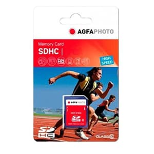AgfaPhoto SDHC carte 4GB Class 10 / High Speed/MLC for $18
